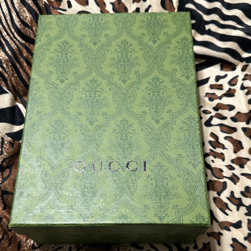 Gucci Green Embossed Box